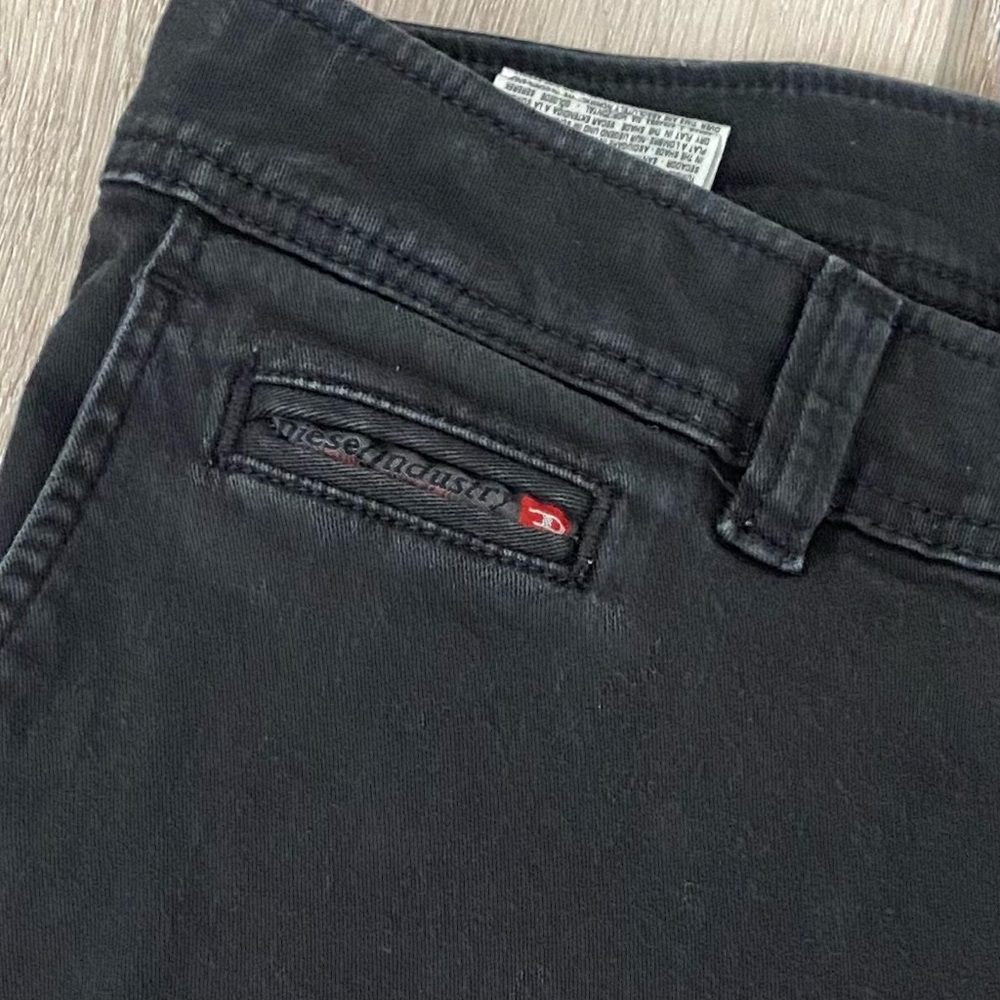 DIESEL Men’s Rare Wash Supper Skinny Cargo Pants, Size 33, Graphite Color, Used